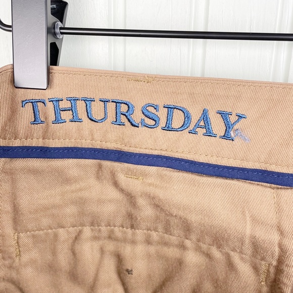 Bonobos Stretch Weekday Warrior Dress Pants Thursday Slim Fit Khaki Tan 34/34 - Picture 5 of 8